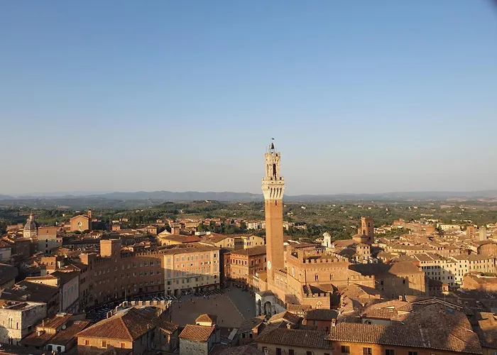 Loft Vicolo Di Vallepiatta 2 Min Piazza Del Campo Con Parcheggio